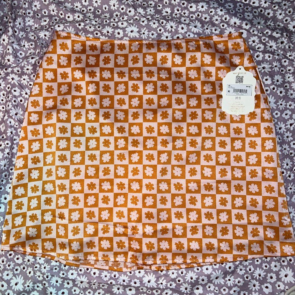 Pink & Orange skirt